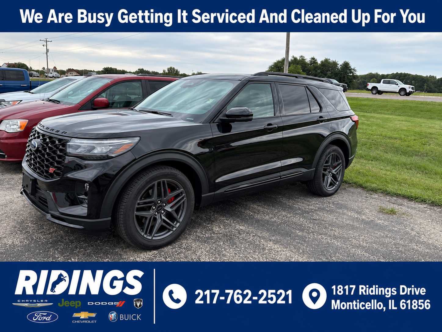 Used 2026 Ford Explorer ST w/ Sun And Sound Package AWD/4WD image 1