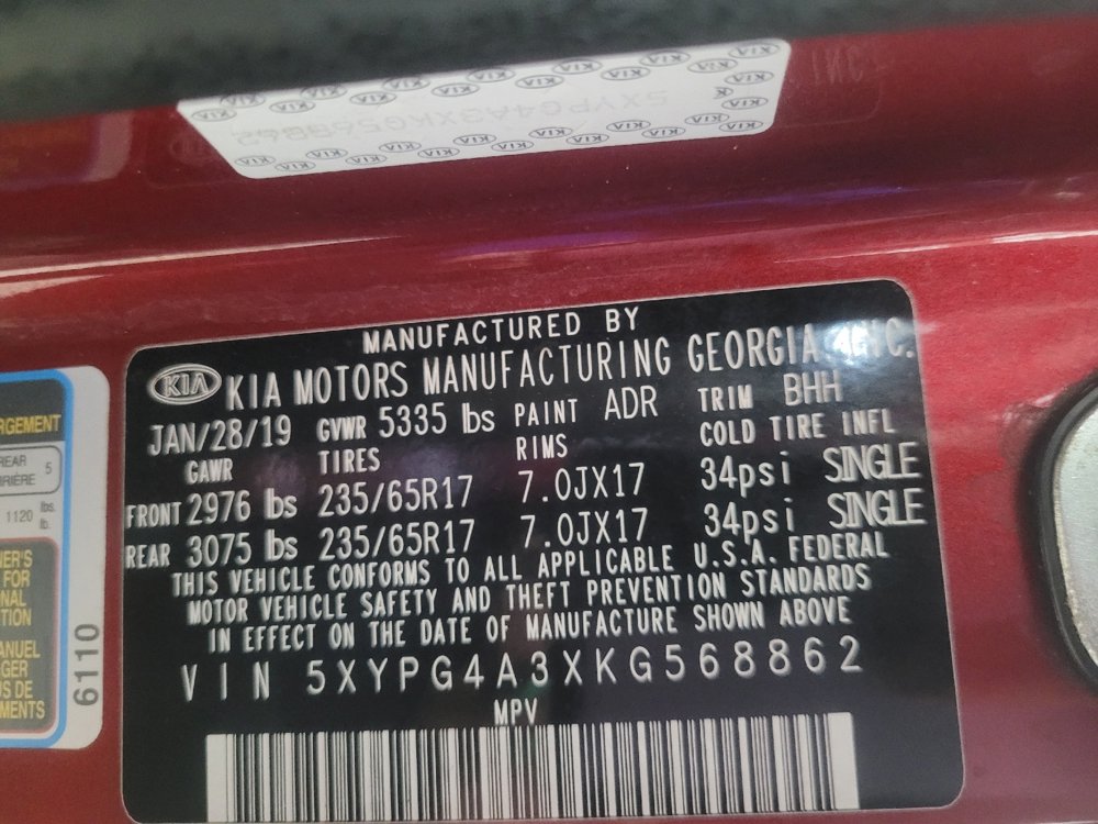 Used 2019 Kia Sorento FWD image 33