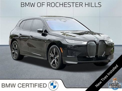 Certified 2024 BMW iX xDrive50 w/ Convenience Package AWD/4WD image 1