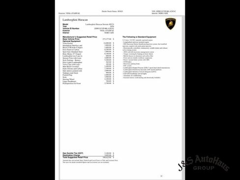 Used 2024 Lamborghini Huracan Sterrato image 2