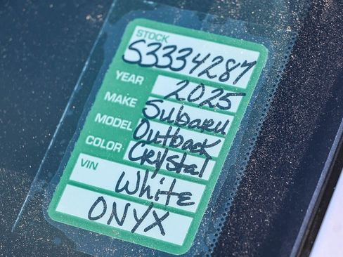New 2025 Subaru Outback Onyx Edition image 26