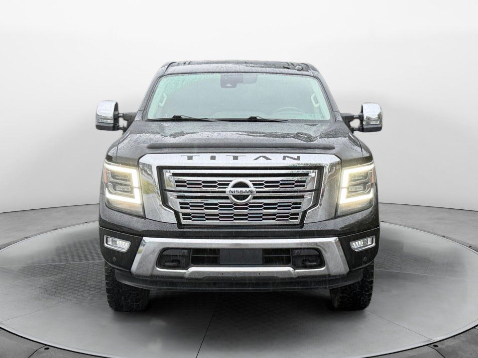 Used 2020 Nissan Titan SL w/ Moonroof Package AWD/4WD image 2