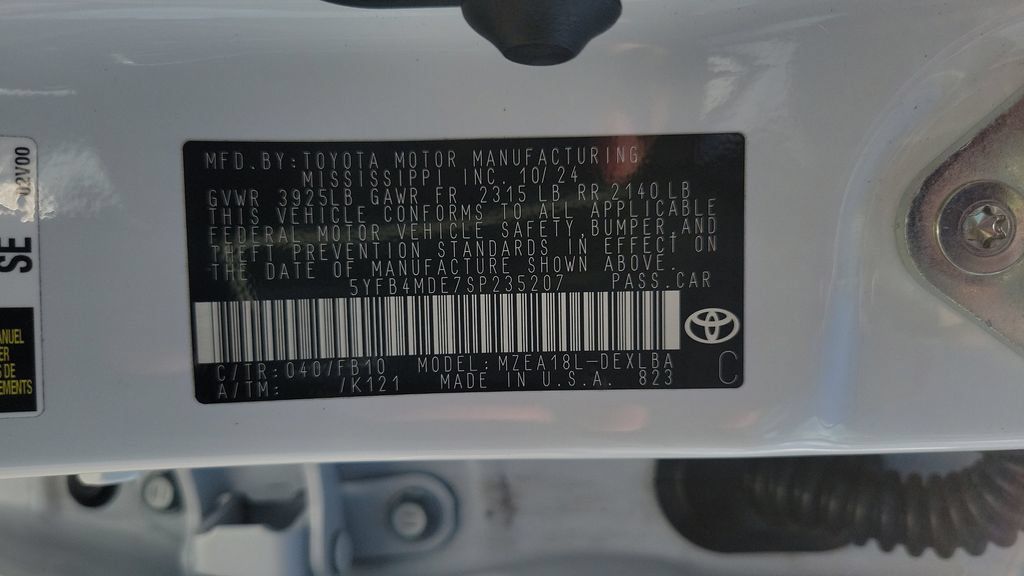 Certified 2025 Toyota Corolla LE FWD image 23