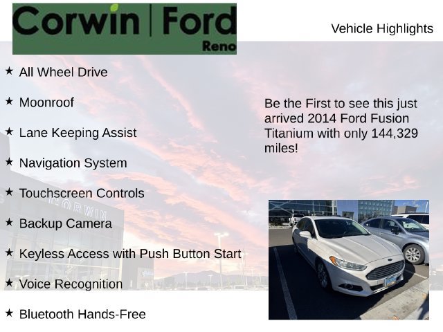 Used 2014 Ford Fusion Titanium AWD/4WD image 4
