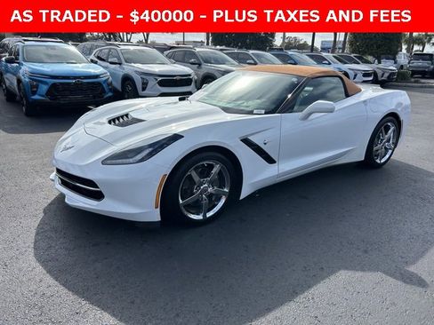 Used 2015 Chevrolet Corvette Stingray Convertible w/ 3LT Preferred Equipment Group image 3
