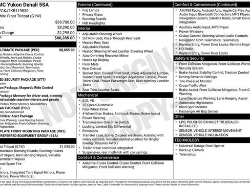 Used 2019 GMC Yukon Denali w/ Denali Ultimate Package image 43