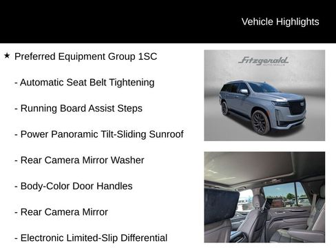 Used 2024 Cadillac Escalade Sport w/ LPO, ONYX Package AWD/4WD image 9