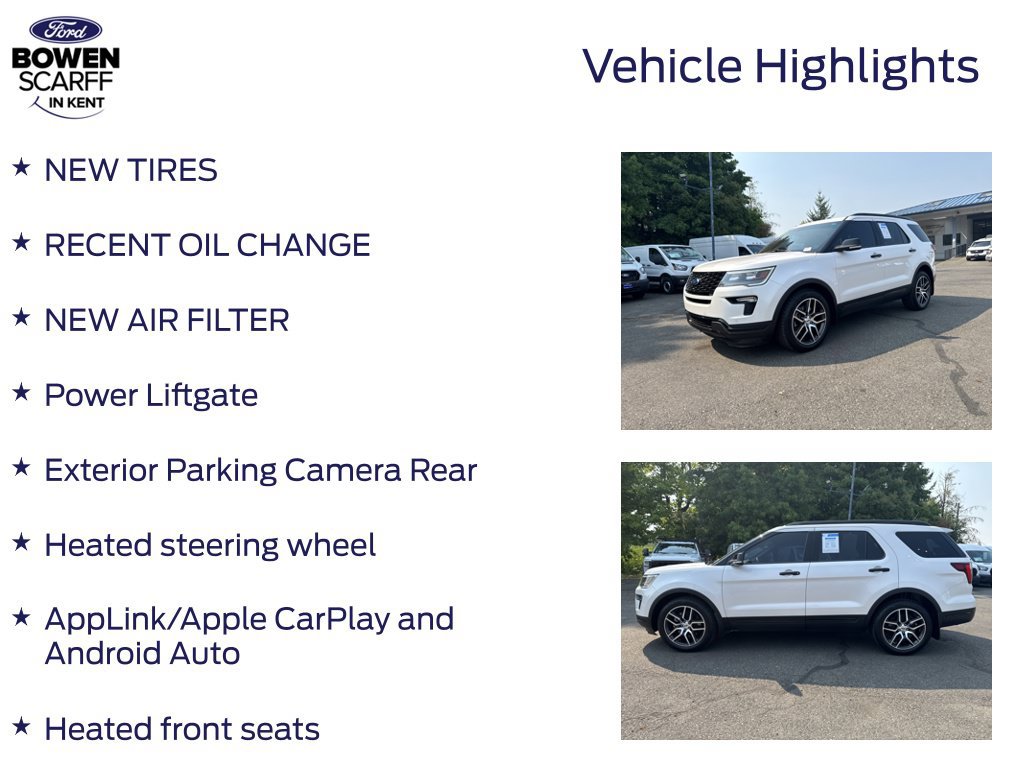 Used 2018 Ford Explorer Sport AWD/4WD image 4