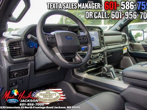 New 2025 Ford F150 Platinum w/ Equipment Group 702A High image 35