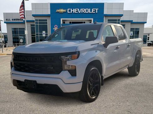 Used 2024 Chevrolet Silverado 1500 Custom w/ LPO, Dark Essentials Package RWD image 1