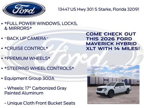 New 2026 Ford Maverick XLT FWD image 10