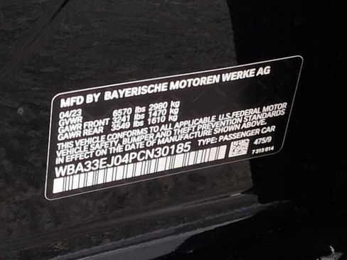Used 2023 BMW 760i xDrive AWD/4WD image 39