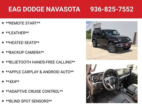 New 2025 Jeep Wrangler Unlimited Sahara w/ Safety Group AWD/4WD image 4