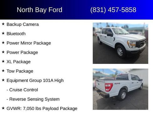 Certified 2021 Ford F150 XL w/ Equipment Group 101A High AWD/4WD image 4