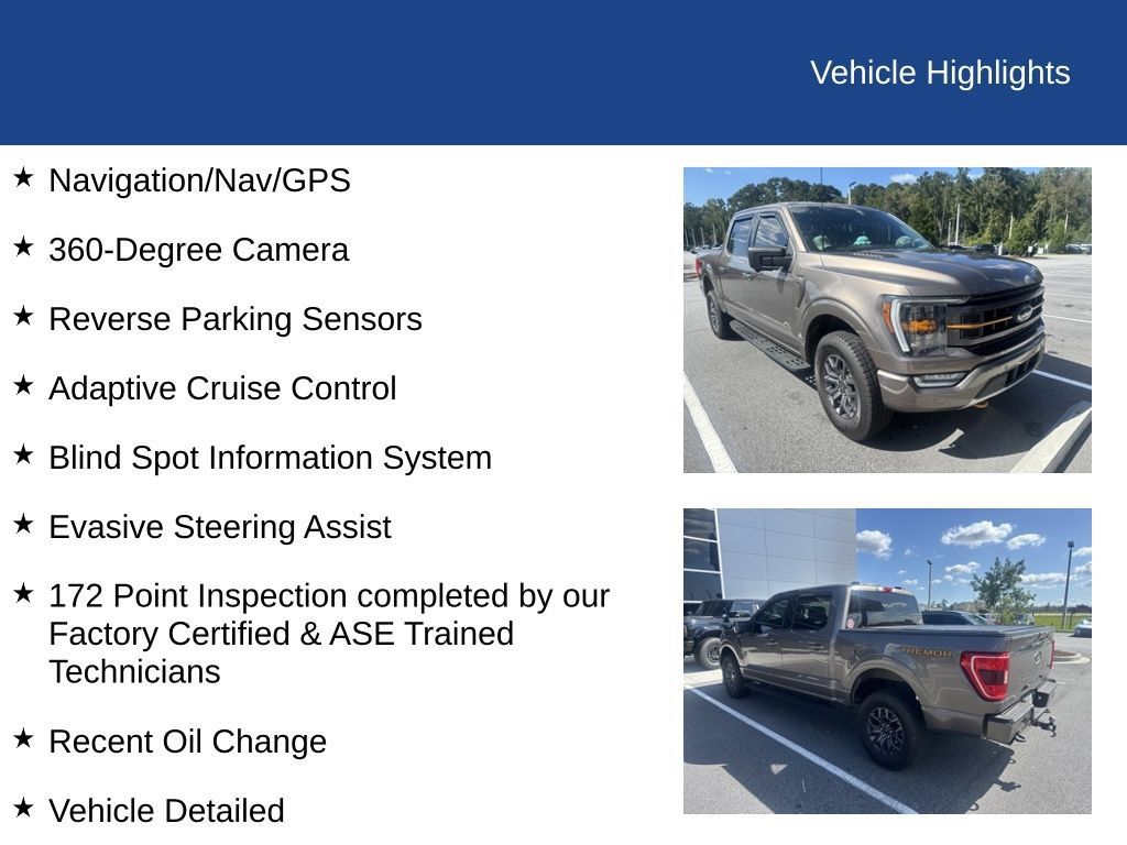 Used 2022 Ford F150 Tremor w/ Equipment Group 401A Mid AWD/4WD image 6
