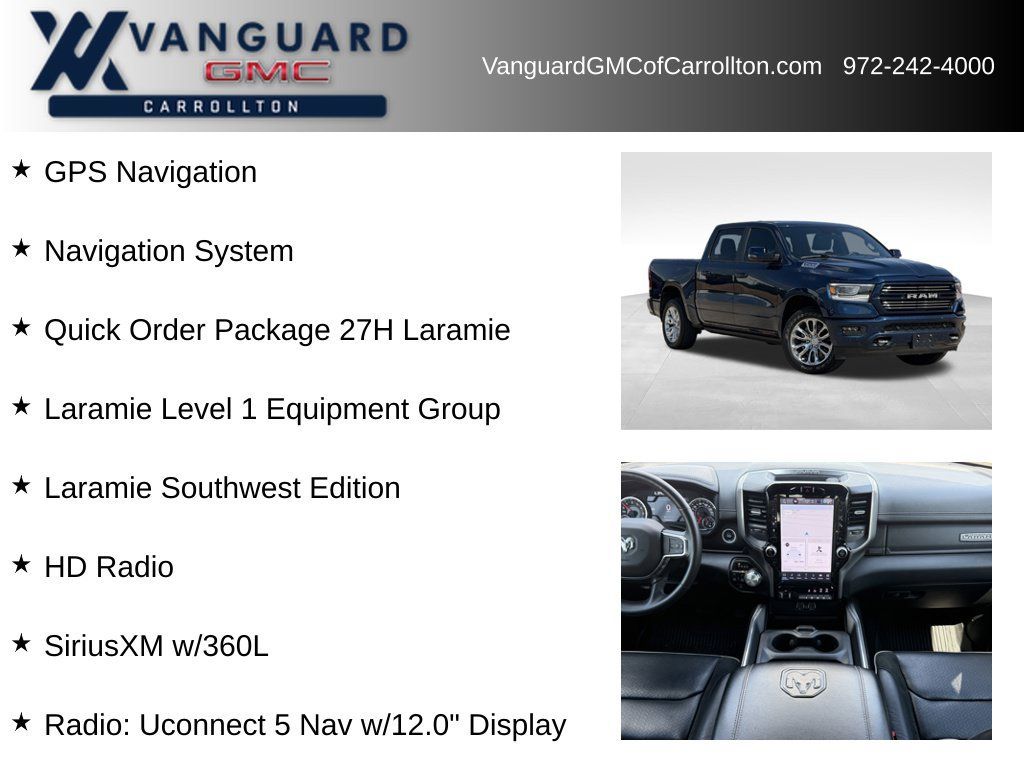Used 2024 RAM 1500 Laramie AWD/4WD image 6