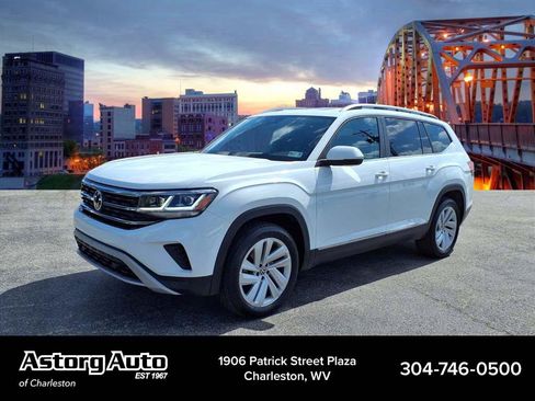 Used 2021 Volkswagen Atlas SEL AWD/4WD image 7