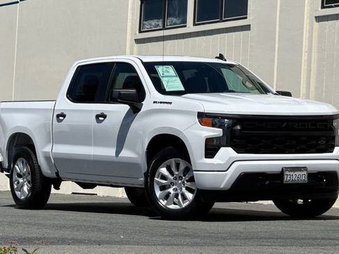 Used 2023 Chevrolet Silverado 1500 Custom w/ LPO, Dark Essentials Package AWD/4WD image 2