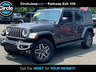 Certified 2025 Jeep Wrangler Unlimited Sahara w/ Safety Group AWD/4WD 360° Tour