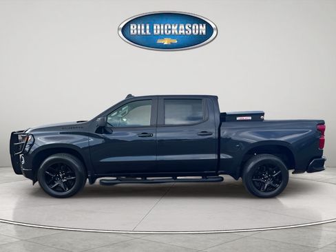 Used 2023 Chevrolet Silverado 1500 Custom w/ LPO, Dark Essentials Package RWD image 4