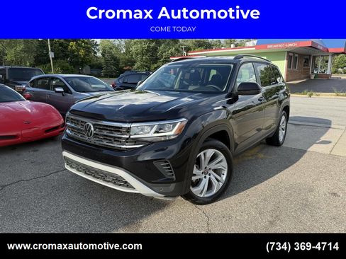 Used 2021 Volkswagen Atlas SE image 1