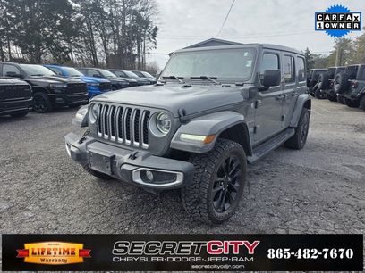 Used 2021 Jeep Wrangler Unlimited Sahara 4xe w/ Cold Weather Group