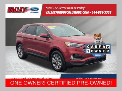 Certified 2022 Ford Edge Titanium w/ Class II Trailer Tow Package