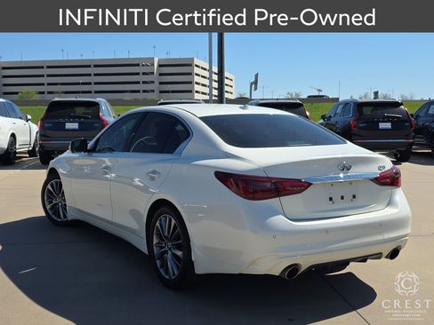 Certified 2023 INFINITI Q50 Luxe w/ Cargo Package image 3