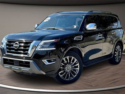 Certified 2023 Nissan Armada Platinum w/ Captain's Chairs Package