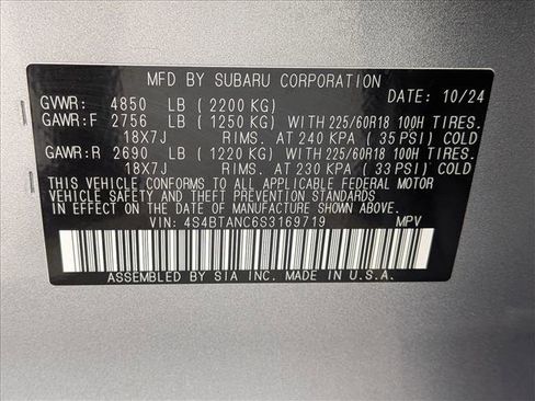 Used 2025 Subaru Outback Limited AWD/4WD image 24