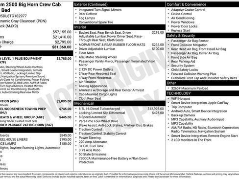 New 2026 RAM 2500 Big Horn AWD/4WD image 4