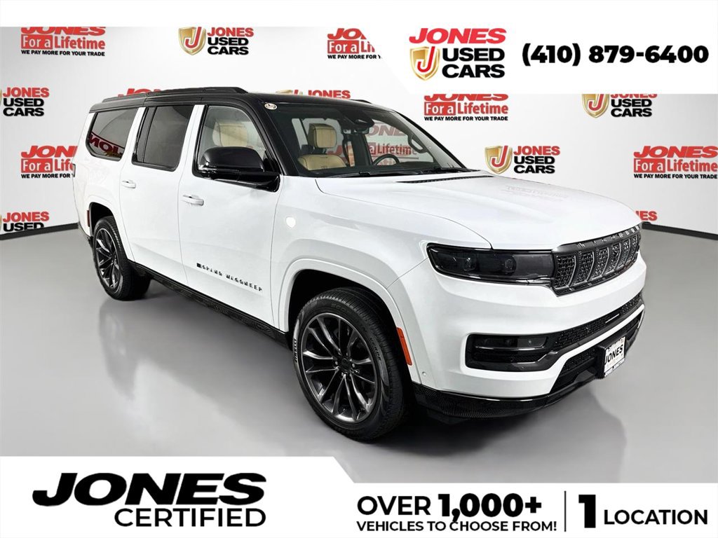 Used 2025 Jeep Grand Wagoneer L Series III w/ Rear Seat Video Group 1 AWD/4WD image 1