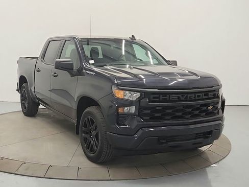 Used 2023 Chevrolet Silverado 1500 Custom w/ LPO, Dark Essentials Package RWD image 2