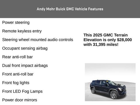 Used 2025 GMC Terrain Elevation w/ Technology Package II AWD/4WD image 12