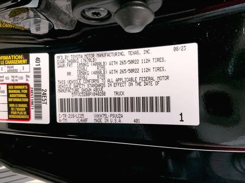 Used 2023 Toyota Tundra Capstone image 18