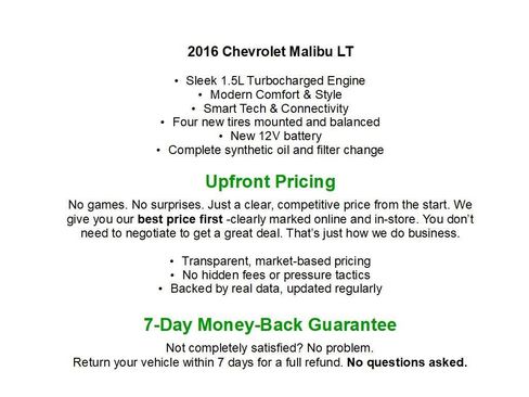Used 2016 Chevrolet Malibu LT FWD image 2