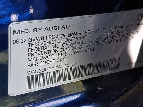 Used 2022 Audi A3 2.0T Premium w/ 18" Wheel Package AWD/4WD image 31