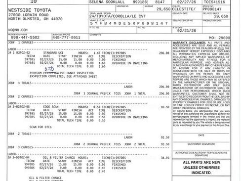 Used 2024 Toyota Corolla LE image 18