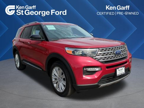 Used 2022 Ford Explorer Limited w/ Limited Technology Package image 1