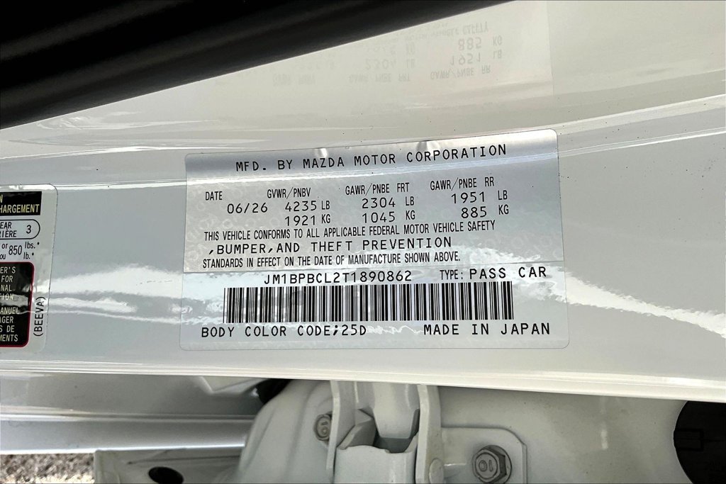 New 2026 MAZDA MAZDA3 Carbon AWD/4WD image 11