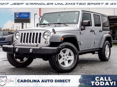 Used 2017 Jeep Wrangler Unlimited Sport w/ Quick Order Package 24S