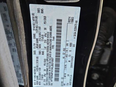 Used 2019 Ford Ranger XLT w/ Equipment Group 301A Mid image 25