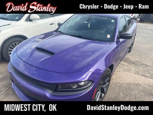 Used 2023 Dodge Charger R/T w/ Blacktop Package RWD image 1