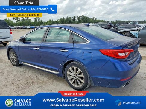 Used 2015 Hyundai Sonata Sport w/ Option Group 04 FWD image 3