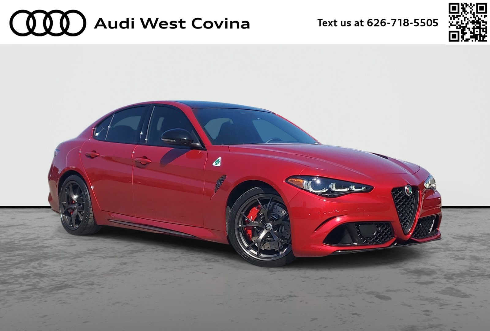 Used 2024 Alfa Romeo Giulia Quadrifoglio w/ Active Assist Plus Package RWD image 1