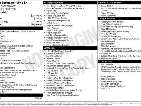 Certified 2025 Kia Sportage LX FWD image 19