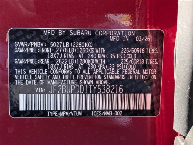 New 2026 Subaru Outback Limited AWD/4WD image 19