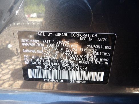 Used 2025 Subaru Crosstrek 2.0i Premium w/ Popular Package #4 AWD/4WD image 29