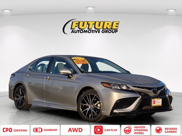 Certified 2024 Toyota Camry SE w/ Cold Weather Package AWD/4WD image 1
