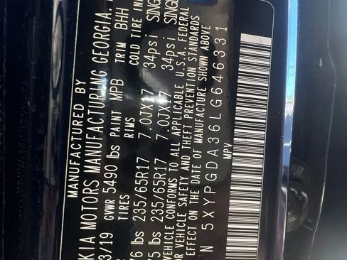 Used 2020 Kia Sorento LX w/ LX I4 Convenience Package AWD/4WD image 32